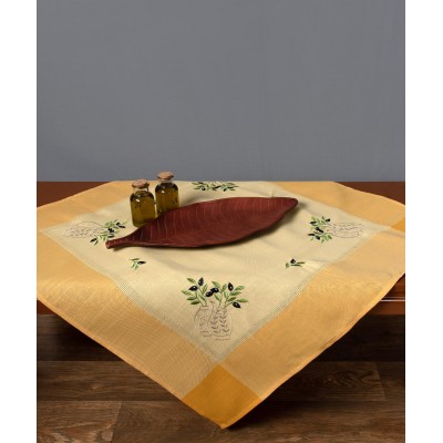 Τραπεζομάντηλο N1 (100cm x 160cm) κίτρινο