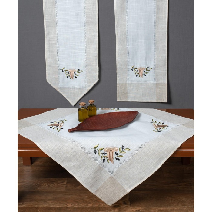 Καρέ N3 (85cm x 85cm) ivory