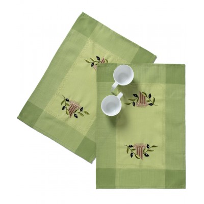 Ντουζίνες (12 τεμάχια) σουπλά N3 (35cm x 50cm) πράσινο