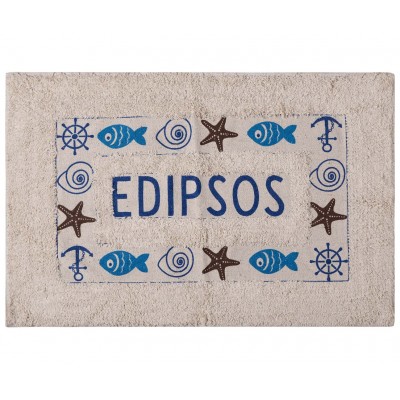 Πατάκι ψάρι EDIPSOS (50cm x 80cm) μπλέ