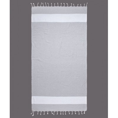 Pestemal nkp12 (90cm x 180cm) ανοιχτό γκρί