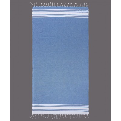 Pestemal nkp264 (90cm x 180cm) μπλέ ροαγιάλ