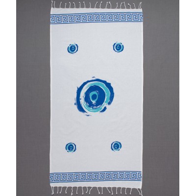 Pestemal nkp710 (90cm x 180cm) λευκό