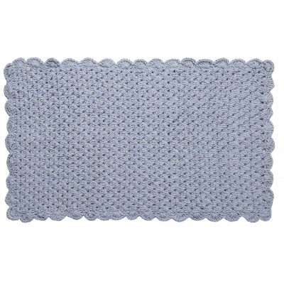 ΠΑΤΑΚΙΑ πλεκτό (70cm x 140cm) σιέλ