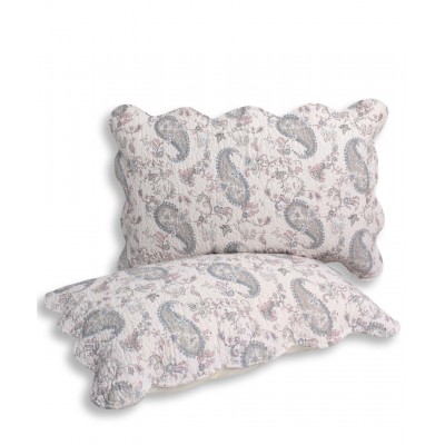 Μαξιλαροθήκη patch (48cm x 72cm) σιέλ λαχούρι τεμάχιο