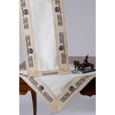 Τραπεζομάντηλο WH19-010 (160cm x 250cm) μπλέ