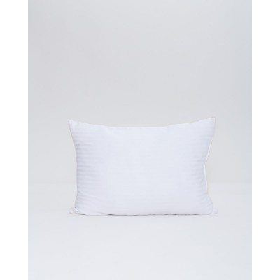 Μαλακό Μαξιλάρι Ύπνου Μπεζ Ρέλι Πουπουλένια Αίσθηση Down Alternative 50x70cm 50x70cm Άσπρο