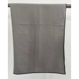 Πετσέτα μπάνιου Survivor με χρωματιστό φεστόνι Προσώπου | 50x90cm Γκρι