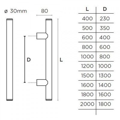 Λαβές εξώπορτας (2 Τεμάχια) Convex σειρά 475 σε Ματ Αντικέ