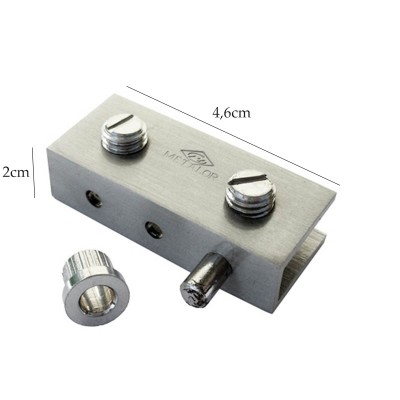 Μεντεσές κρυστάλλων (τμχ) ορειχάλκινος Νίκελ Ματ 304-8245 metalor