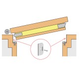 Αεροφράκτης χωνευτός Athmer Doppeldicht 12/35 83.3cm
