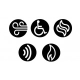 Αεροφράκτης χωνευτός Athmer Isolporte Omega 12/28 93cm