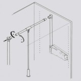 Ασανσέρ Ντουλάπας AMBOS LIFT 500 σε Γκρι Μήκος 75-117cm Ασανσέρ Ντουλάπας AMBOS LIFT 500 σε Γκρι Μήκος 75-117cm