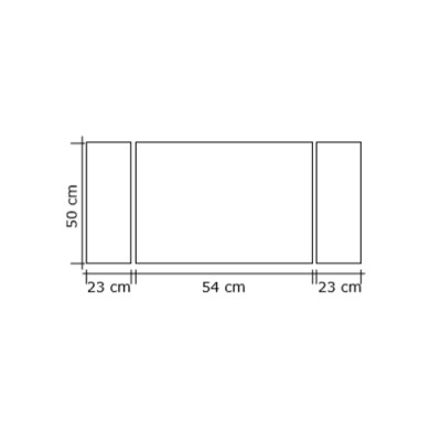 Μεταλλική Κάλυψη τζακιού 501 σε Νίκελ Ματ