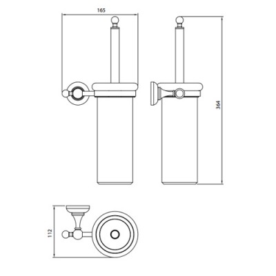 Επίτοιχο πιγκάλ Performa Design Victoria 602-100
