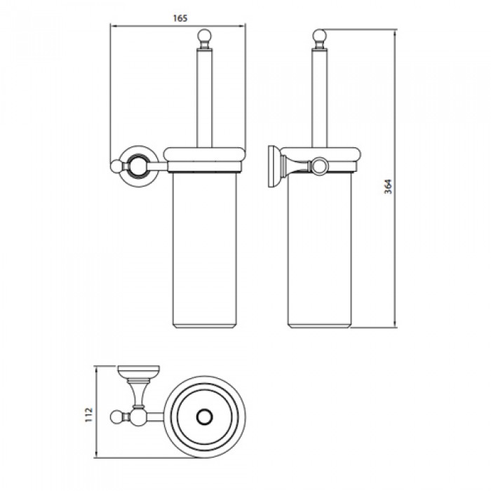 Επίτοιχο πιγκάλ Performa Design Victoria 602-100