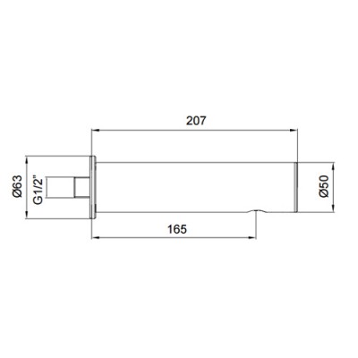 Μπαταρία νιπτήρος με φωτοκύτταρο (Μπαταρίας) Serel Eca Chrome 108109004-100