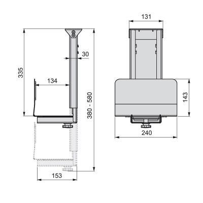 Βάση Κεντρικής Μονάδας Επεξεργασίας Emuca 6216925 
