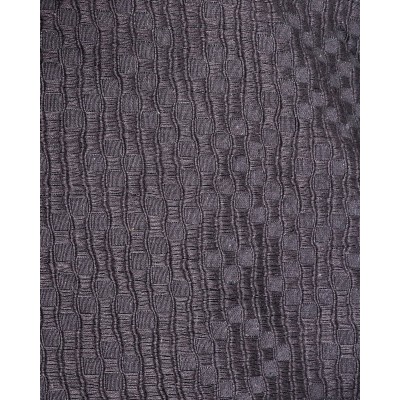 3D Βαμβακερή Πετροπλυμένη Ζακάρ Βρεφική Κουβέρτα με Σχέδιο Aztec Tourmali σε 2 Αποχρώσεις Λίκνου | 87x134cm Ανθρακί