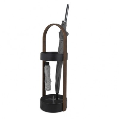 Ομπρελοθήκη Umbra 320240-048 με συνδυασμό Ξύλου-Μετάλλου/Μαύρο