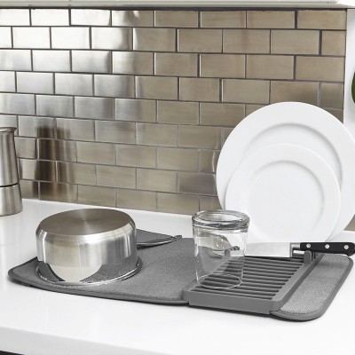 Πιατοθήκη - Πατάκι πάγκου Umbra 1004301-149 Ανθρακί