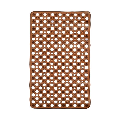 Αντιολισθητικό Πατάκι Μπανιέρας Ventosa 74x42cm Καφέ