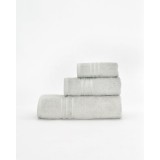 Βαμβακερή Πετσέτα Μονόχρωμη Wild Χειρός | 30x50cm Γκρι