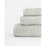 Βαμβακερή Πετσέτα Μονόχρωμη Wild Χειρός | 30x50cm Γκρι