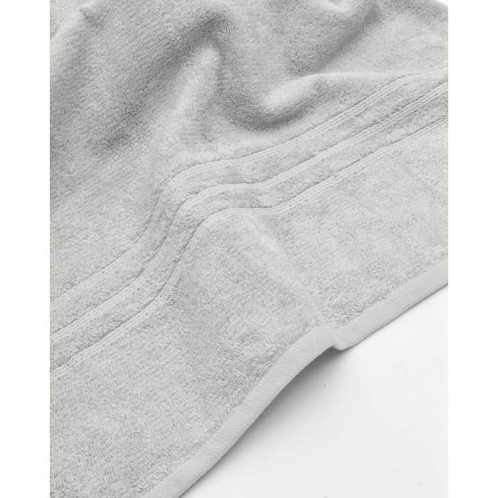 Βαμβακερή Πετσέτα Μονόχρωμη Wild Χειρός | 30x50cm Γκρι