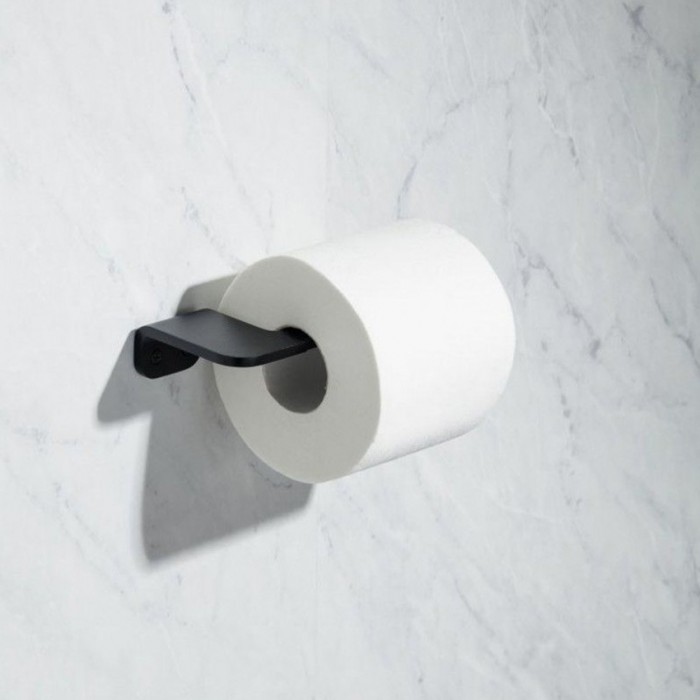 Χαρτοθήκη Αλουμινίου σε μαύρο  ματ  ONYX  06633.001