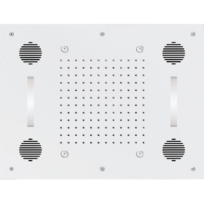 Ορθογώνια Κεφαλή Ντουζ Λευκή 63x48cm Almar E044211-300
