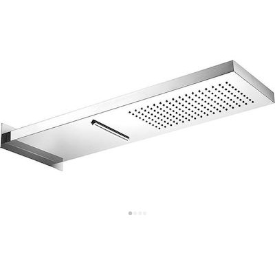 Ορθογώνια Κεφαλή Ντουζ 19.2x53.7cm Almar E044199-111