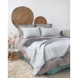 Πλεκτό χαλάκι Trecase Διάμετρος 90cm Μπεζ