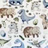 Βαμβακερή Παιδική Εμπριμέ Μαξιλαροθήκη Mesozoic 50x70cm 50x70cm