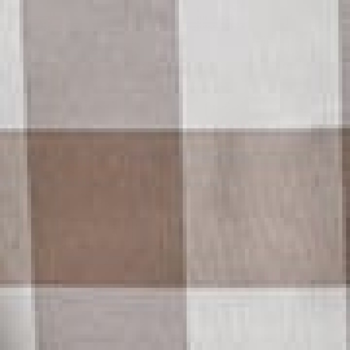 Τραπεζομάντηλο Μεγάλο Καρώ Νηματοβαφή Cabanna 8 ατόμων | 135x200cm Μπεζ