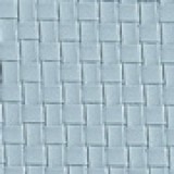 Δίχρωμο Στρογγυλό Πλεκτό Σουπλά από Δερματίνη Lorum Des.3 One Size (38cm) Σιέλ