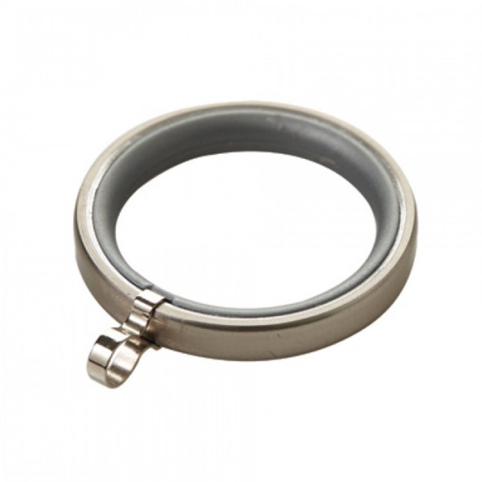 Κρίκος κουρτινόβεργας 0228 Zωγομεταλ Φ35 Νίκελ Ματ