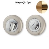 Αξεσουάρ πόρτας ασφαλείας λουτρών 101/03 Μπρονζέ / Όρο