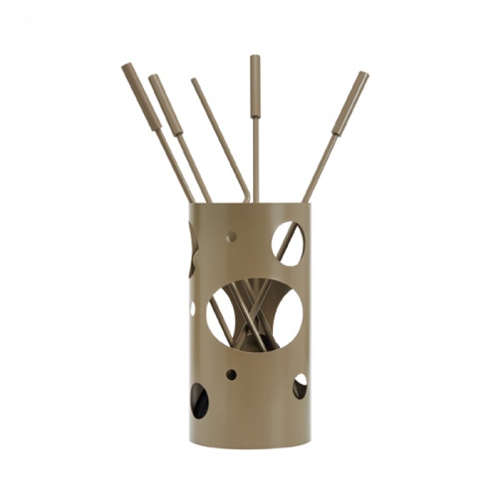 Εργαλεία με Κουβά Ζωγομετάλ K30-1230 σε Καφέ Ελιάς