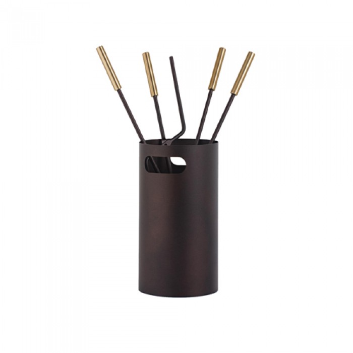 Εργαλεία με Κουβά Ζωγομετάλ K32-1230 σε Αντικέ Σκουριά-Όρο Ματ