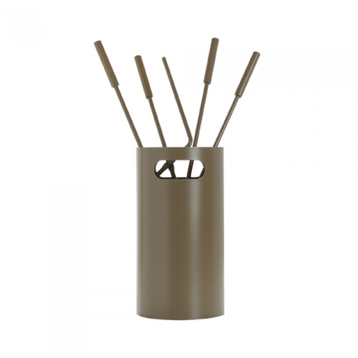 Εργαλεία με Κουβά Ζωγομετάλ K32-1230 σε Καφέ Ελιάς