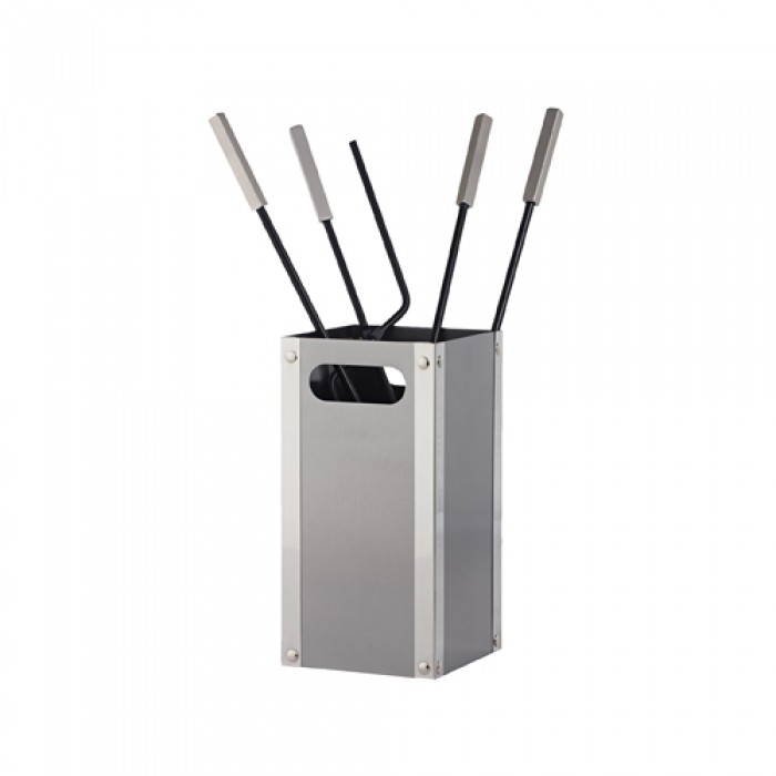 Εργαλεία με Κουβά Ζωγομετάλ K34-1235 σε Ανοξείδωτο Ματ