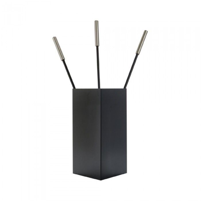 Εργαλεία με Κουβά Ζωγομετάλ K36-1230 σε Μαύρο-Νίκελ Ματ