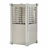 Ομπρελοθήκη Ζωγομετάλ Κ25 σε Νίκελ Ματ-Χρώμιο 32,5x17x17cm