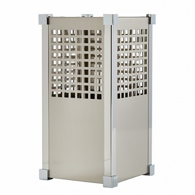 Ομπρελοθήκη Ζωγομετάλ Κ25 σε Νίκελ Ματ-Χρώμιο 32,5x17x17cm