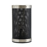 Ομπρελοθήκη Ζωγομετάλ Κ16 σε Μαύρο-Νίκελ Ματ