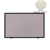 Ρουστικ Κάλυψη τζακιού 601 σε Κρεμ Πατίνα Ασημί 50x80cm