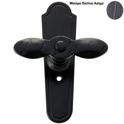 Πόμολο παραθύρου με χειρολαβή 136 Νίκελ αντικέ