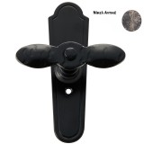 Πόμολο παραθύρου με χειρολαβή 136 Νίκελ αντικέ