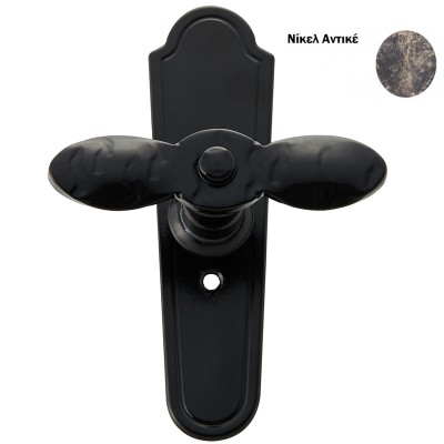 Πόμολο παραθύρου με χειρολαβή 136 Νίκελ αντικέ